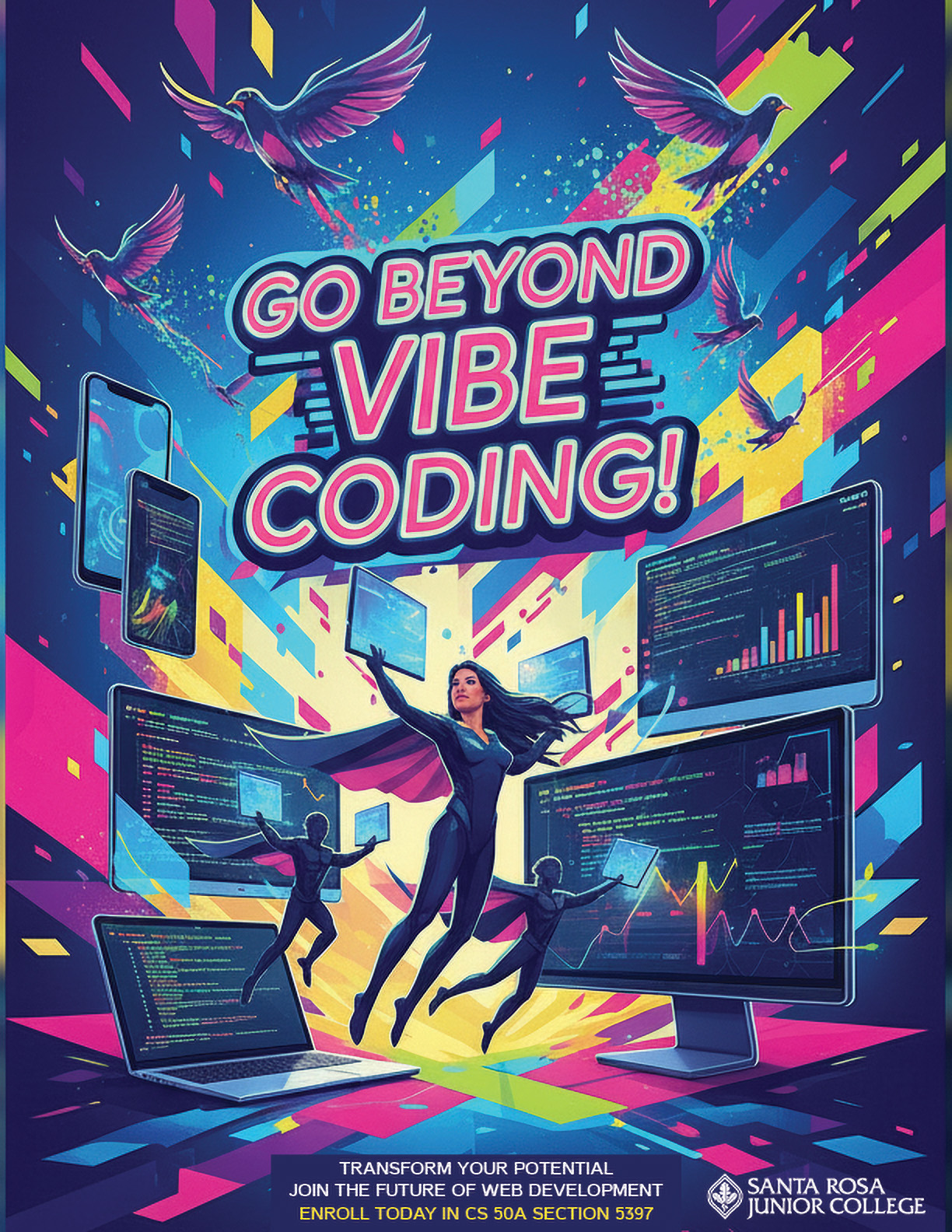 Go Beyond Vibe Coding in CS 50A Section 5397